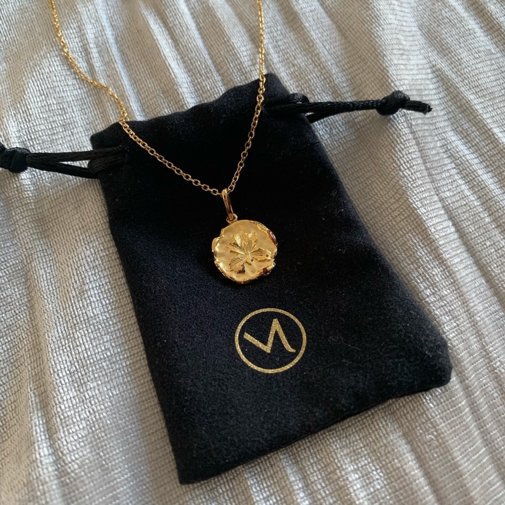 Mejuri Iris Medallion